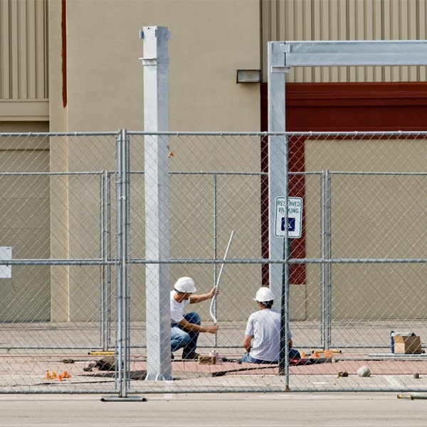 how much time can i lease the temporary fence for my construction site or event in Belleville